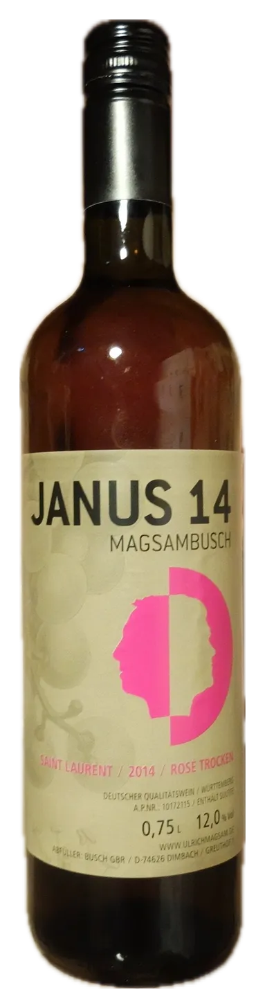 Weinflasche Roséwein