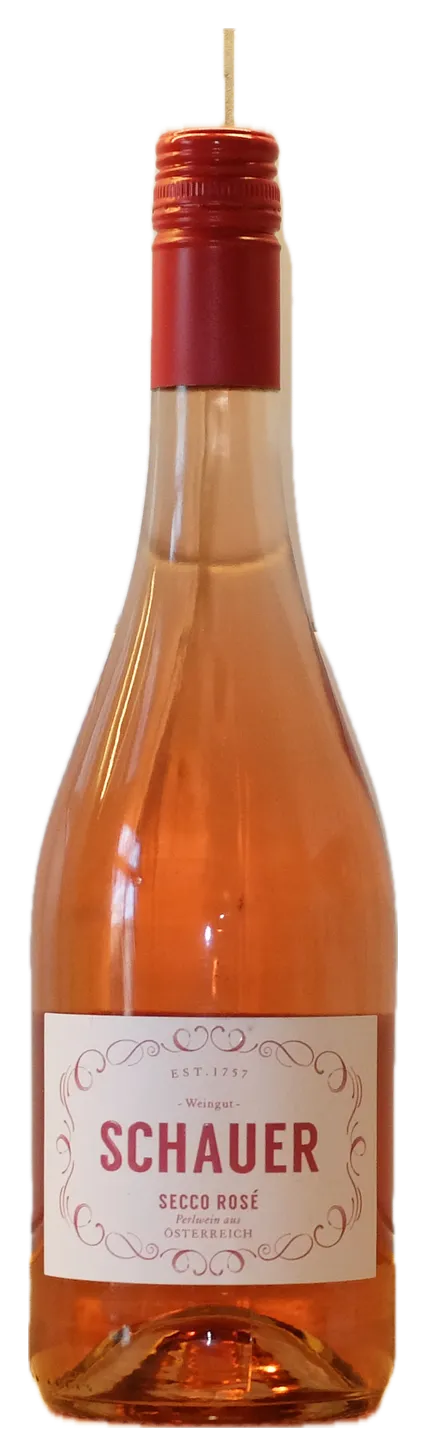 Weinflasche Roséwein