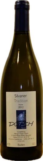Flasche Dütsch Silvaner Tradition trocken 2013