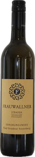 Flasche Frauwallner Grauburgunder, Ried, Stradener Rosenberg DAC 2017
