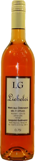 Flasche Gollmann „Liebelei“ von der Isabella Traube, Rosé 2014