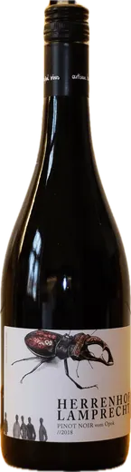 Flasche Herrenhof Lamprecht Pinot Noir vom Opok 2019
