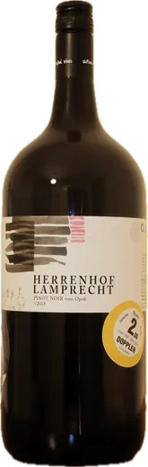 Flasche Herrenhof Lamprecht Pinot Noir vom Opok, Doppler 2019