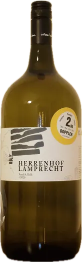 Flasche Herrenhof Lamprecht Sand & Kalk Weißburgunder 2020 Doppler
