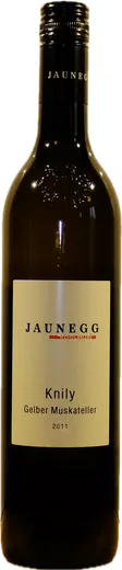 Flasche Jaunegg Muskateller, Lage Knily 2011