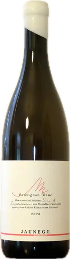 Flasche Jaunegg Sauvignon Blanc Sand & Schotter 2023 trocken