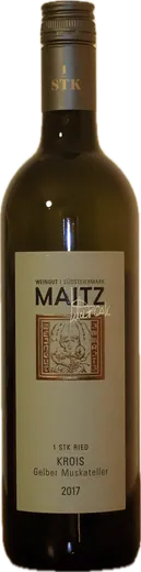 Flasche Maitz Gelber Muskateller KROIS Erste STK Riede 2017