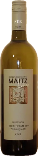 Flasche Maitz Weißburgunder 2020 DAC
