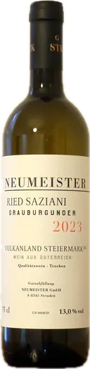 Flasche Neumeister Ried Saziani Grauburgunder 2023