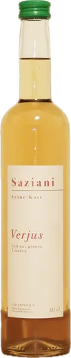 Flasche Neumeister Saziani Verjus