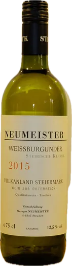 Flasche Neumeister Weißburgunder STK 2015