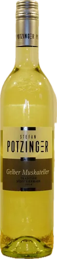 Flasche Potzinger Muskateller Südsteirische Tradition 2014