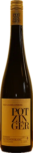Flasche Potzinger Sauvignon Blanc „Czamillonberg“ 2017