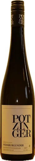 Flasche Potzinger Weißburgunder TRADITION SÜDSTEIERMARK 2017