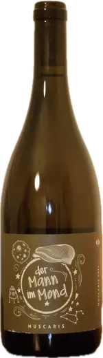 Flasche Scharl „der Mann im Mond“ Muscaris 2017