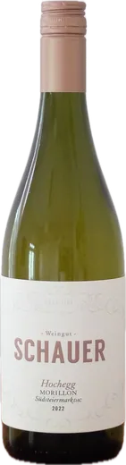Flasche Schauer Morillon Hochegg 2022
