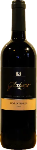 Flasche Glatzer Gotinsprun Cuvée 2009