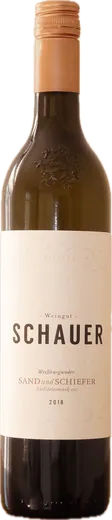 Flasche Schauer Weißburgunder Sand & Schiefer 2018